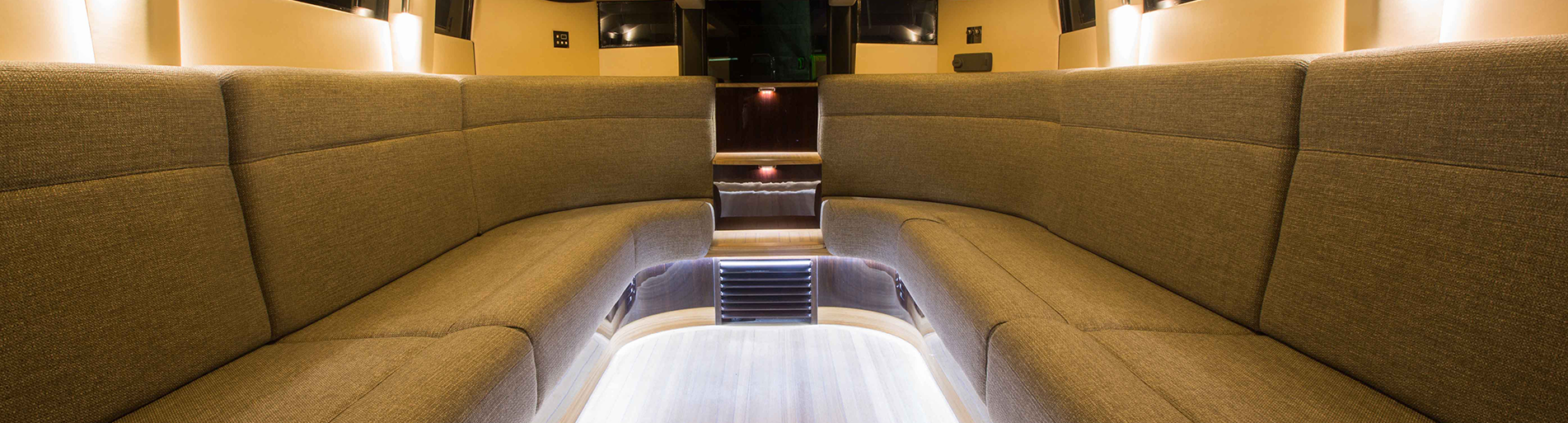 Luxury Limousine Interior Made by Lang & Potter