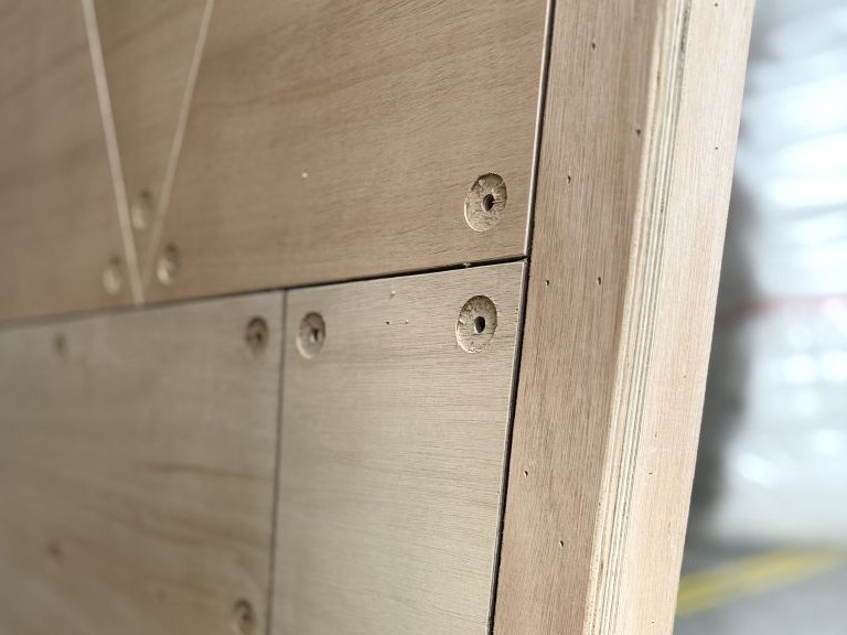 Supply Chain Woodwork Close Up